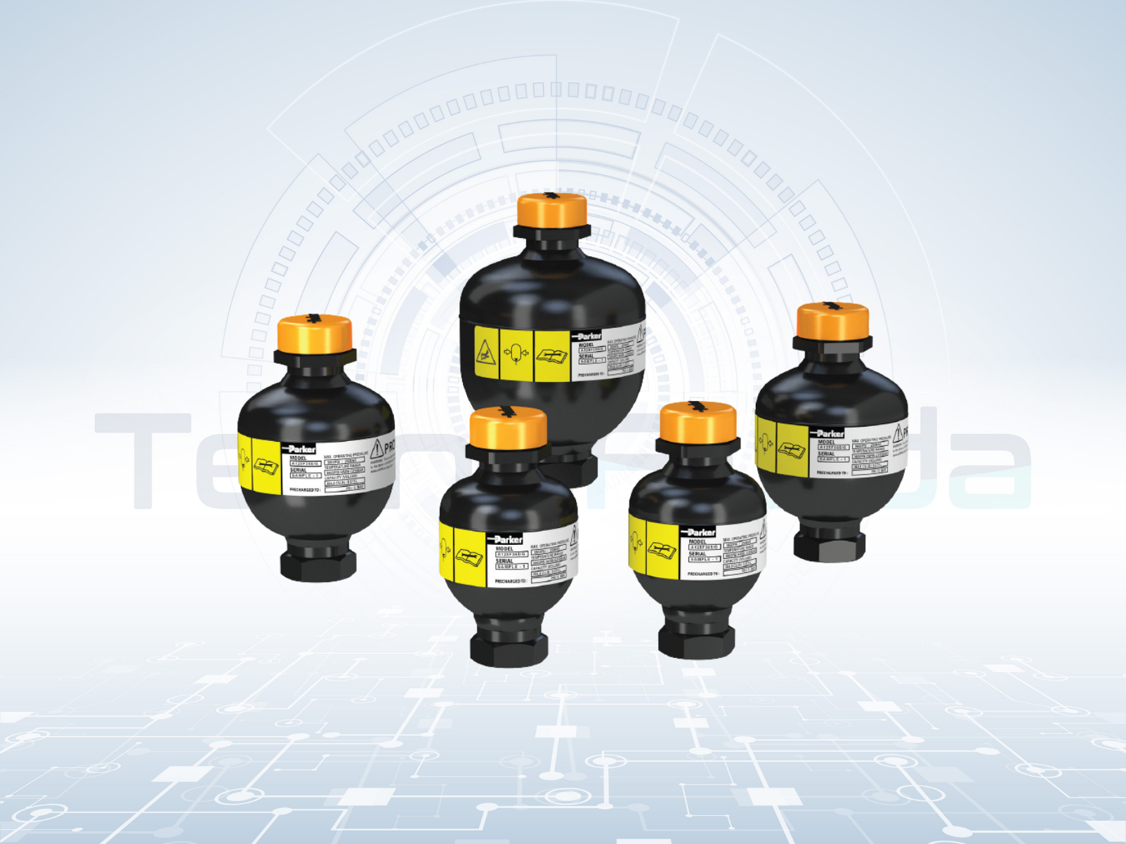 Product Line - PARKER Diaphragm Accumulator